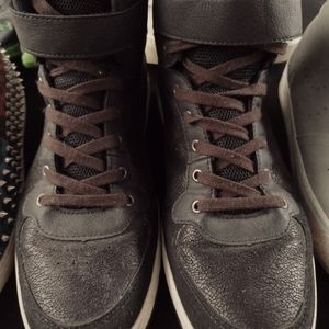 Composite element size 12 leather high tops